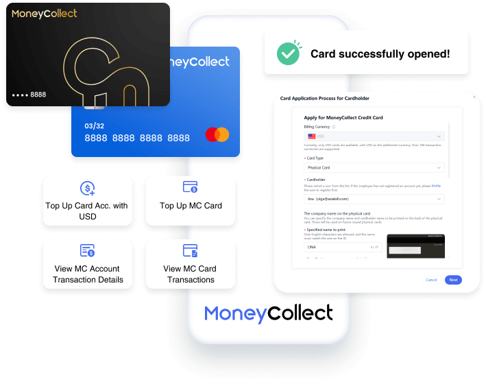 MoneyCollect Payment Methods